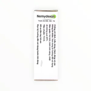 Thuốc nhỏ mắt, mũi, tai Nemydexan Neomycin, Dexamethason kháng viêm - kháng khuẩn (Hộp 1 lọ 8ml) 7 Hộp thuốc nhỏ mắt, mũi, tai Nemydexan Neomycin, Dexamethason
