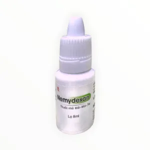 Thuốc nhỏ mắt, mũi, tai Nemydexan Neomycin, Dexamethason kháng viêm - kháng khuẩn (Hộp 1 lọ 8ml) 8 Lọ thuốc nhỏ mắt, mũi, tai Nemydexan Neomycin, Dexamethason