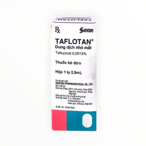 Hộp thuốc nhỏ mắt Taflotan Tafluprost 0,0015%