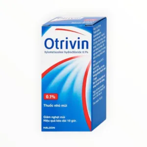 Hộp thuốc nhỏ mũi Otrivin 0,1% Xylometazoline