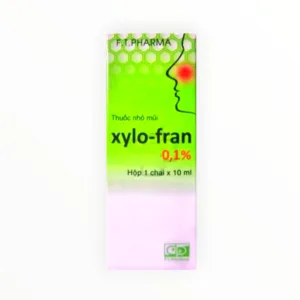 Hộp thuốc nhỏ mũi Xylo-fran 0,1% Xylometazolin