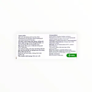 Thuốc Nolpaza 20mg Pantoprazol điều trị trào ngược dạ dày - thực quản (Hộp 2 vỉ x 14 viên) 10 Hộp thuốc Nolpaza 20mg Pantoprazol