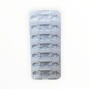 Thuốc Procoralan 5mg Ivabradine điều trị đau thắt ngực, suy tim mạn tính 13 Vỉ thuốc Procoralan 5mg Ivabradine