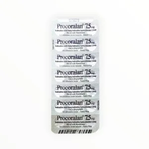 Thuốc Procoralan 7,5mg Ivabradine điều trị đau thắt ngực, suy tim mạn tính 13 Vỉ thuốc Procoralan 7,5mg Ivabradine