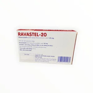 Hộp thuốc Ravastel-20 Rosuvastatin 20mg
