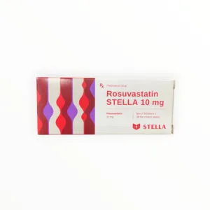 Hộp thuốc Rosuvastatin STELLA 10mg