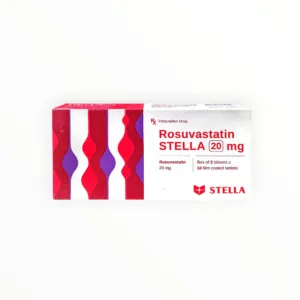 Hộp thuốc Rosuvastatin STELLA 20mg