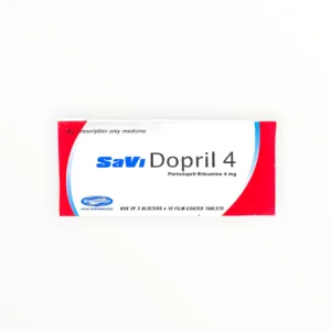 Hộp thuốc SaVi Dopril 4 Perindopril