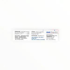 Hộp thuốc SaVi Dopril 4 Perindopril