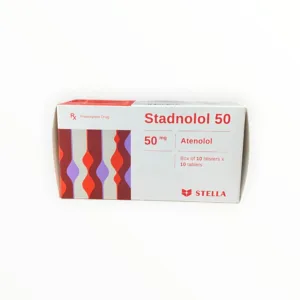 Hộp thuốc Stadnolol 50 Atenolol 50mg