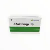 Thuốc Statinagi 10 Atorvastatin 10mg điều trị rối loạn lipid máu (Agimexpharm) 14 Hộp thuốc Statinagi 10 Atorvastatin 10mg