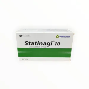 Hộp thuốc Statinagi 10 Atorvastatin 10mg