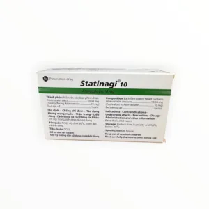 Hộp thuốc Statinagi 10 Atorvastatin 10mg