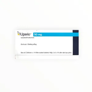 Hộp thuốc Uperio 50mg Sacubitril/Valsartan