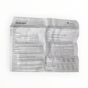 Thuốc Vesicare 5mg Solifenacin succinate điều trị bàng quang tăng hoạt (Hộp 3 vỉ x 10 viên) 8 Tờ hướng dẫn sử dụng thuốc Vesicare 5mg Solifenacin succinate