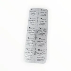 Thuốc Vesicare 5mg Solifenacin succinate điều trị bàng quang tăng hoạt (Hộp 3 vỉ x 10 viên) 7 Vỉ thuốc Vesicare 5mg Solifenacin succinate