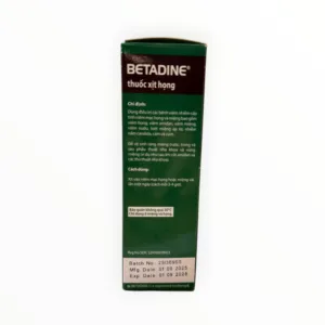 Hộp thuốc xịt họng Betadine Povidone Iodine 0,45%