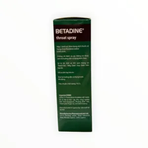 Hộp thuốc xịt họng Betadine Povidone Iodine 0,45%