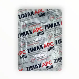Vỉ thuốc Zimax APC 500 Azithromycin 500mg