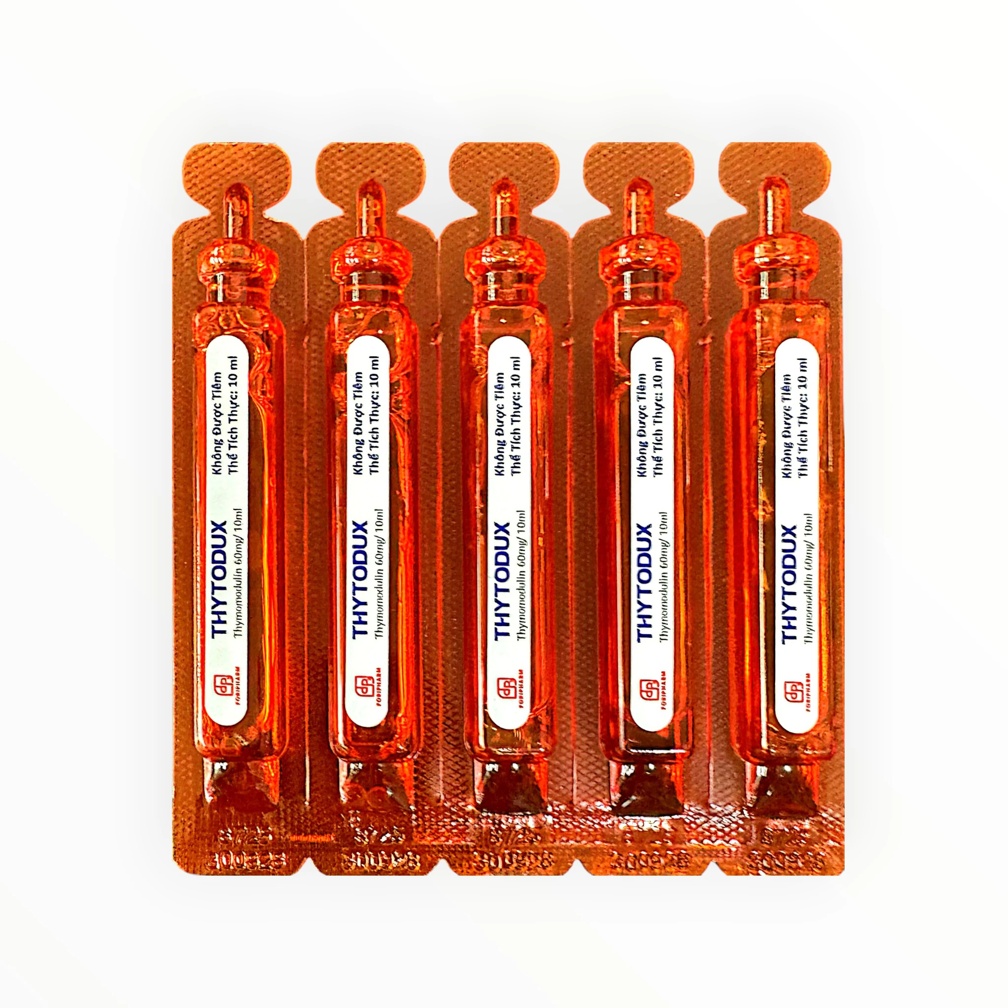 Thuốc Thytodux Thymomodulin 60mg/10ml tăng cường miễn dịch, dự phòng tái phát nhiễm khuẩn hô hấp (Hộp 4 vỉ x 5 ống x 10ml) 6 Thuốc Thytodux Thymomodulin 60mg/10ml tăng cường miễn dịch, dự phòng tái phát nhiễm khuẩn hô hấp (Hộp 4 vỉ x 5 ống x 10ml) - chai 1