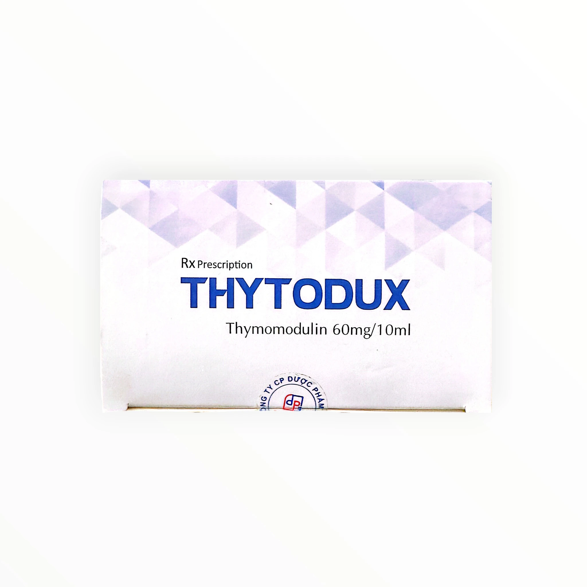Thuốc Thytodux Thymomodulin 60mg/10ml tăng cường miễn dịch, dự phòng tái phát nhiễm khuẩn hô hấp (Hộp 4 vỉ x 5 ống x 10ml) 5 Thuốc Thytodux Thymomodulin 60mg/10ml tăng cường miễn dịch, dự phòng tái phát nhiễm khuẩn hô hấp (Hộp 4 vỉ x 5 ống x 10ml) - hộp 5