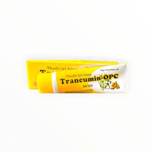 Thuốc mỡ trị bỏng Trancumin-OPC Mỡ trăn, Tinh dầu tràm, Nghệ trị bỏng nông, giúp vết thương mau lành (Tuýp 10g) 15 Thuốc mỡ trị bỏng Trancumin-OPC Mỡ trăn, Tinh dầu tràm, Nghệ trị bỏng nông, giúp vết thương mau lành (Tuýp 10g) - tuýp 2