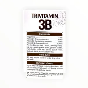 Trivitamin 3B - hộp 3
