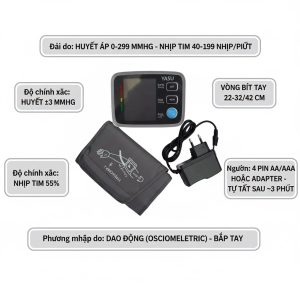 Alternative view of Máy Huyết Áp Yasu U80eh