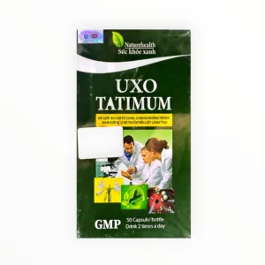 Nhà Thuốc Bách An - Chuỗi nhà thuốc uy tín Hà Nội 65 Viên nang UXO Tatimum Trinh nữ hoàng cung 1400mg hỗ trợ giảm triệu chứng u xơ tử cung, u xơ tiền liệt tuyến (Lọ 50 viên) - hộp 1