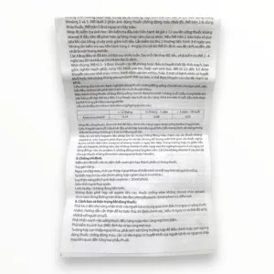 Tờ hướng dẫn sử dụng viên nén Aceronko 4 Pharbaco