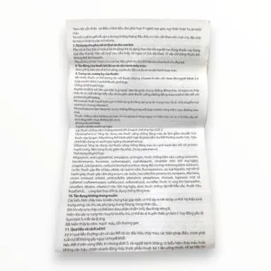 Tờ hướng dẫn sử dụng viên nén Aceronko 4 Pharbaco
