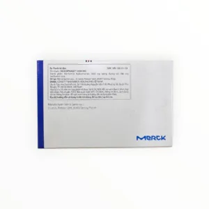 Hộp viên nén bao phim bẻ được Glucophage 1000mg Merck