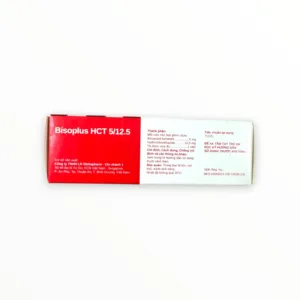 Hộp viên nén bao phim Bisoplus HCT 5/12.5 Stellapharm