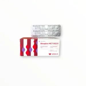 Hộp viên nén bao phim Bisoplus HCT 5/12.5 Stellapharm