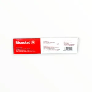 Hộp viên nén bao phim Bisostad 5 Stellapharm
