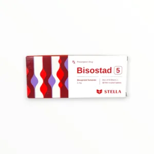 Hộp viên nén bao phim Bisostad 5 Stellapharm