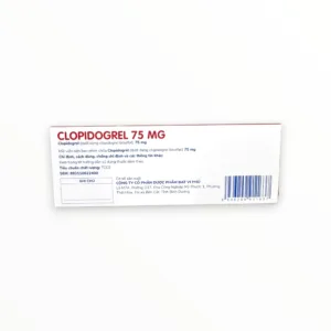 Hộp viên nén bao phim Clopidogrel 75mg Davipharm