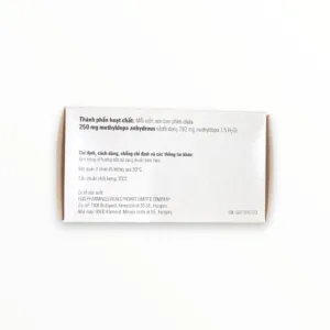 Hộp viên nén bao phim Dopegyt 250mg Egis