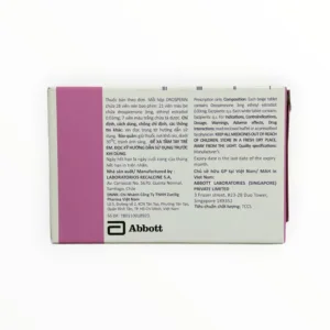 Hộp viên nén bao phim Drosperin 30mg Laboratorios Recalcine S.A.