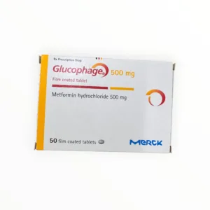 Hộp viên nén bao phim Glucophage 500mg Metformin hydrochloride