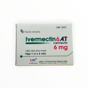 Hộp viên nén bao phim Ivermectin 6mg