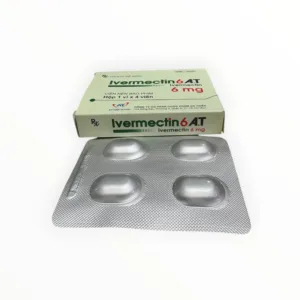 Hộp viên nén bao phim Ivermectin 6mg