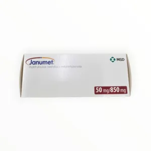 Hộp viên nén bao phim Janumet 50mg/850mg MSD
