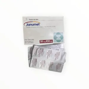 Hộp viên nén bao phim Janumet 50mg/850mg MSD