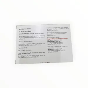 Hộp viên nén bao phim Janumet 50mg/850mg MSD