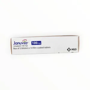 Hộp viên nén bao phim Januvia 100mg MSD