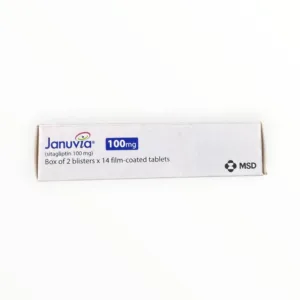 Hộp viên nén bao phim Januvia 100mg MSD