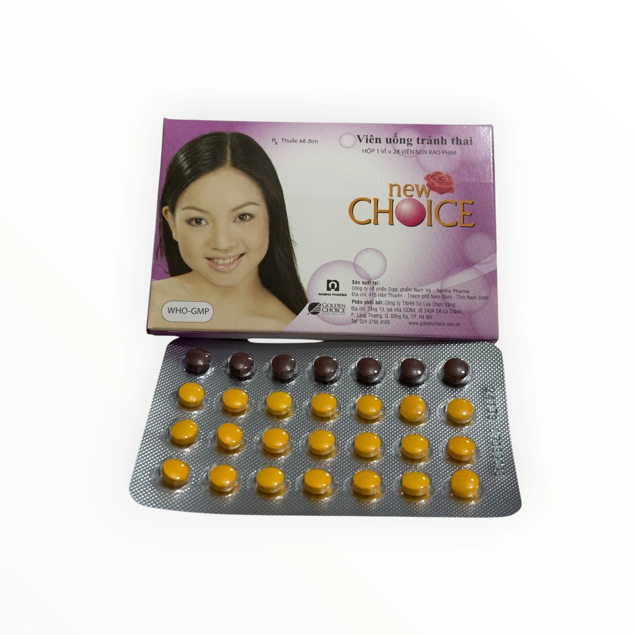 Hộp viên nén bao phim New Choice