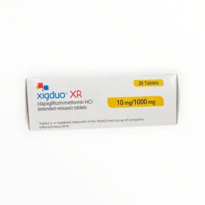 Hộp viên nén bao phim phóng thích kéo dài Xigduo XR 10mg/1000mg