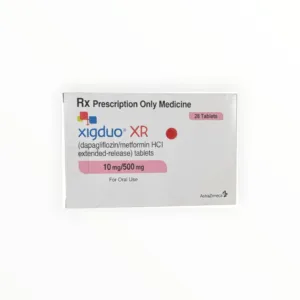 Hộp viên nén bao phim phóng thích kéo dài Xigduo XR 10mg/500mg